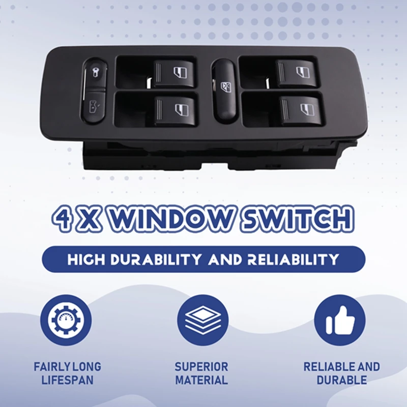 Mega SaleFor Foton Tunland Pickup Car Window Main Control Switch Window Lifter Switch Button Car Accessories