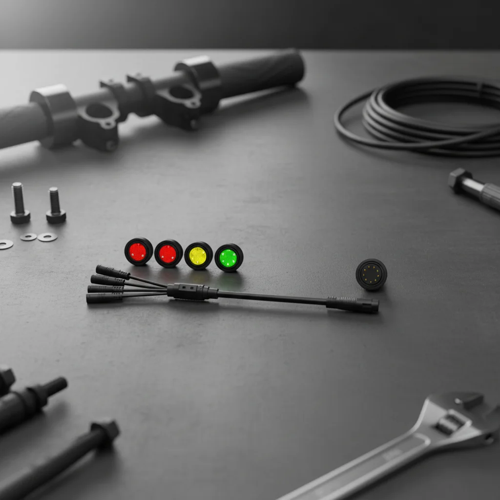 

Удлинительный кабель Ebike 1T4, 8-контактный для дисплея тормозных ручек дроссельной заслонки, удлинительный кабельный разъем, аксессуары для электромобилей