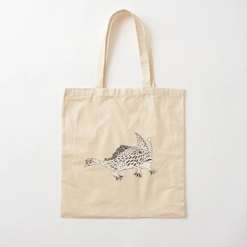 

Spotted Handfish Tote Bag tote bag men's ecological bags Canvas Tote Bag