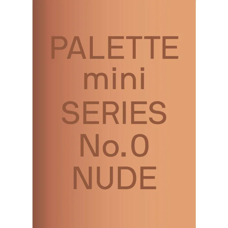 

Palette Mini 00 NudeNew Skin Tone Graphics Victionary 9789887566519 Книга