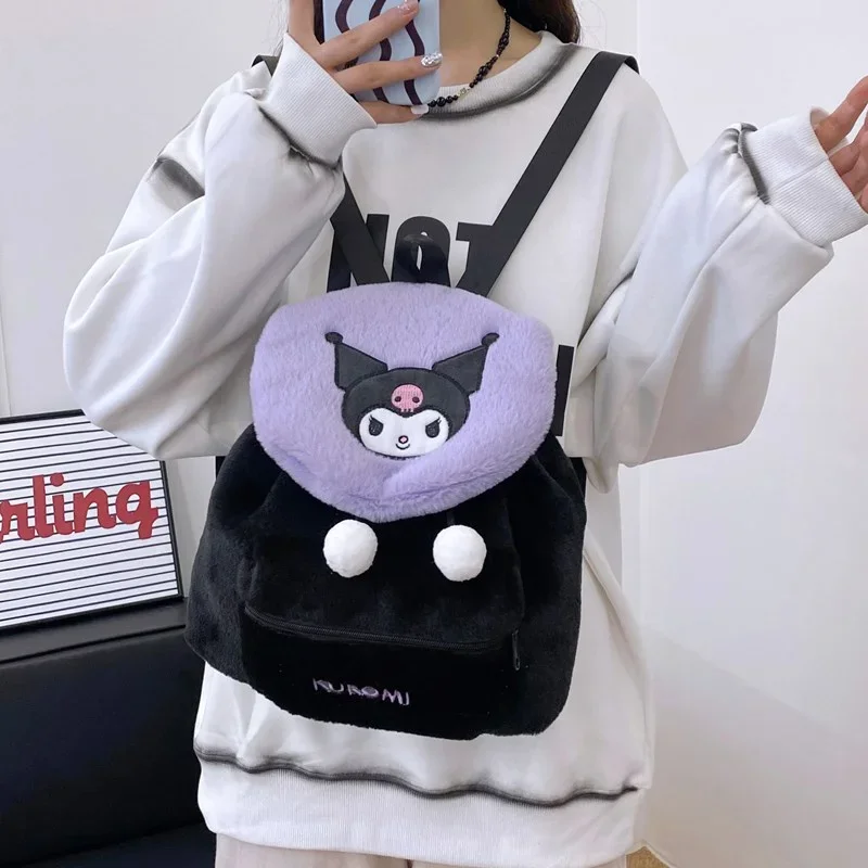 Sanrio-mochila escolar Clow M para estudiantes, bonita mochila ligera de dibujos animados, gran capacidad, melodía