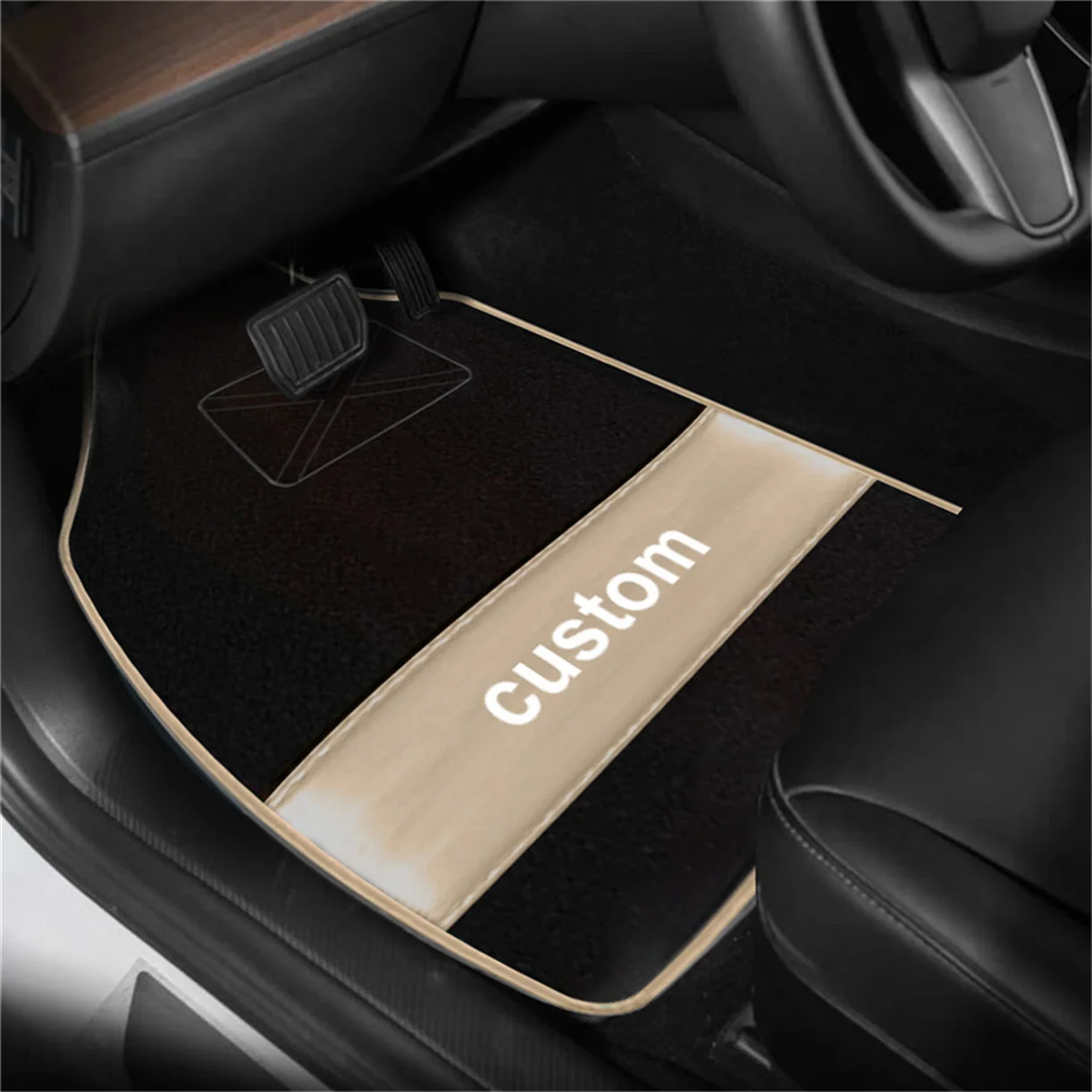 Universal Car Floor Mat For SUBARU Forester All Model Outback Legacy XV WRX Impreza BRZ Tribeca Ascent Justy Waterproof Car Mat