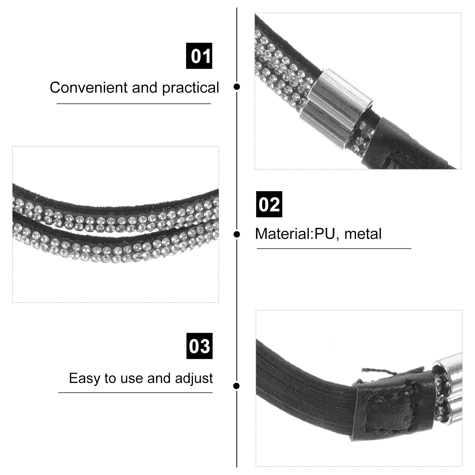 

1Pair Replacement Ankle Straps for Heels Elastic Shoe Laces High Heel Decorative Accessories Shoe Straps for Heels