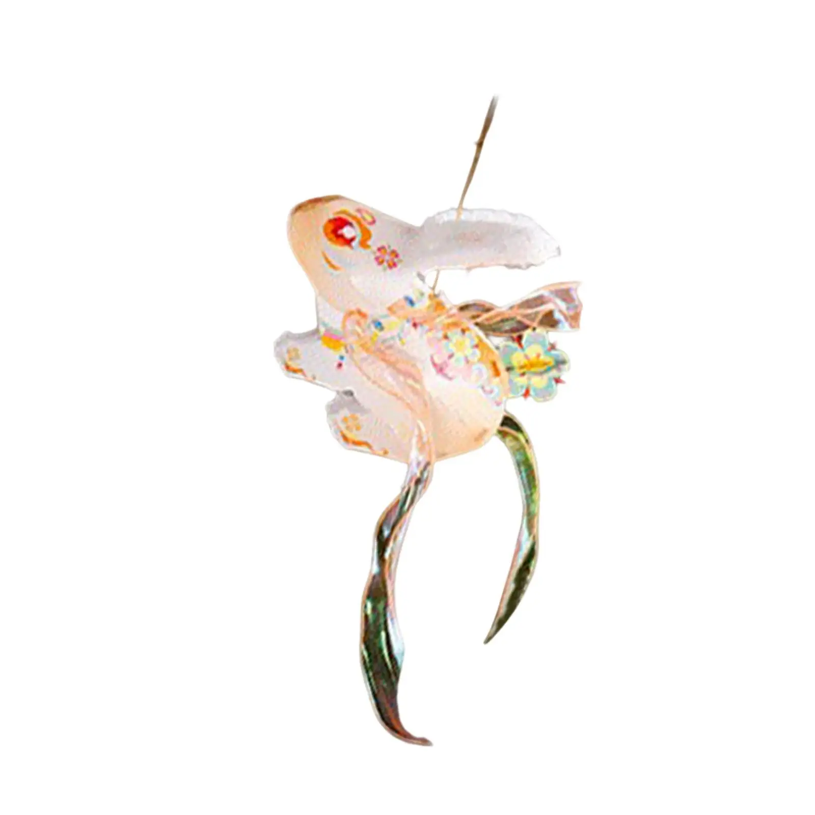 DIY 휴대용 랜턴 걸이등 토끼 모델 수제 펜던트 재료 세트 중국 랜턴 신년 결혼식 장식용