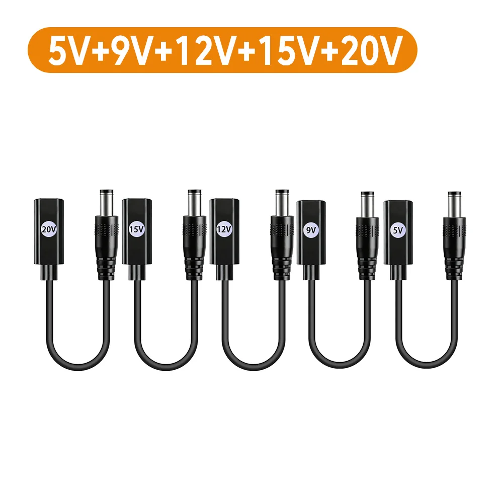 Power Boost Cable Type C Female To DC 5V/9V/12V/15V/20V Converter Boost Cable For Laptop Router Printer Set-top Box Small Fan