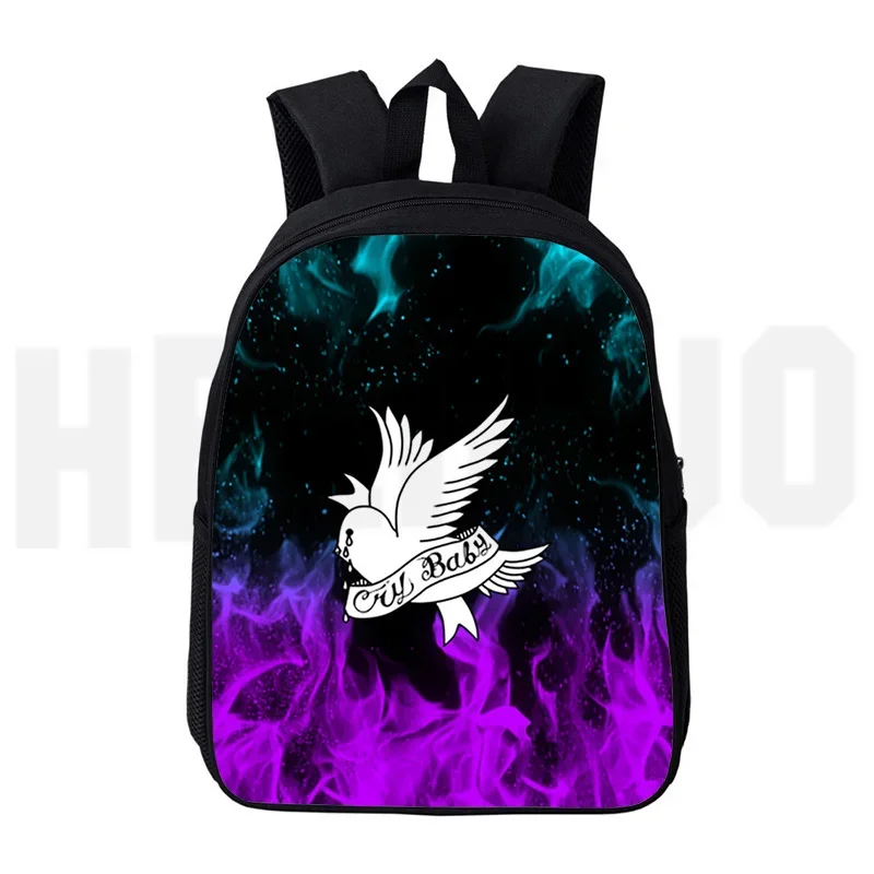 New Fashion Rap Lil Peep Backpack Women Student Schoolbag Women's Shoulder Travel Bag Print Hip Hop Teenage Girls Cosmetic Bag