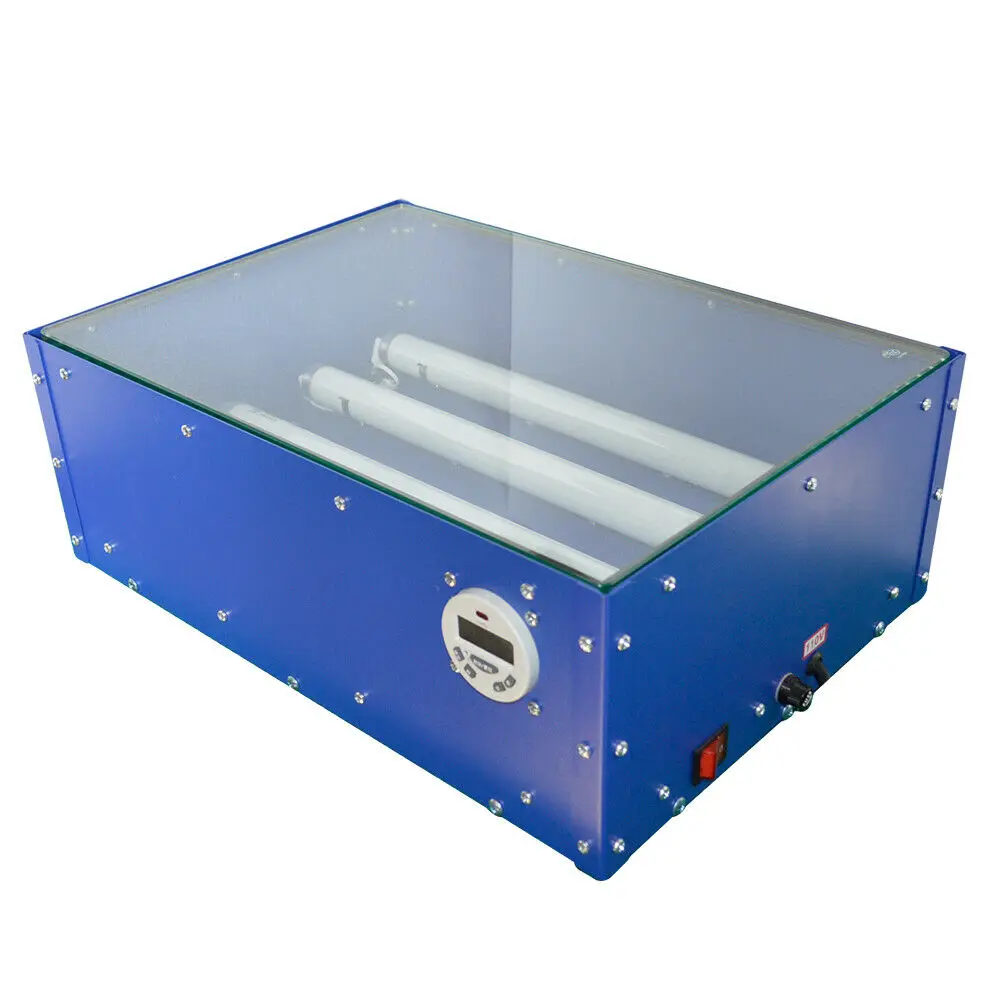 110V 60W 18x12in UV Exposure Unit Silk Screen Printing Plate Making Equipment