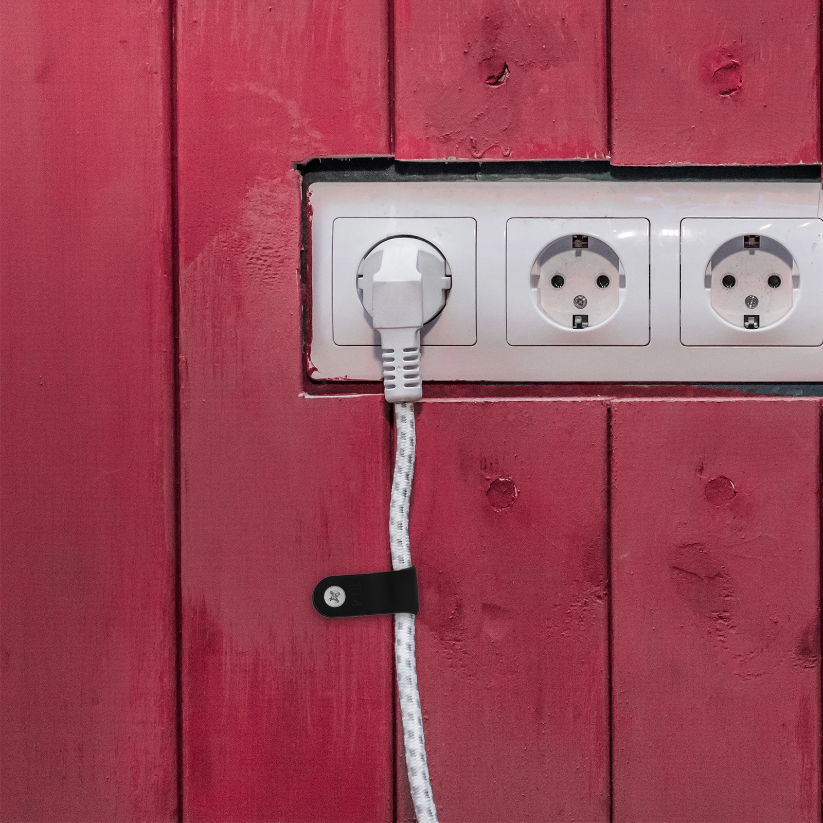 

1000Pcs Wire Clips Cable Clamps for Cord Organization Easy Install Home Office Wall Wiring Neat Multi-Function Cord Clips