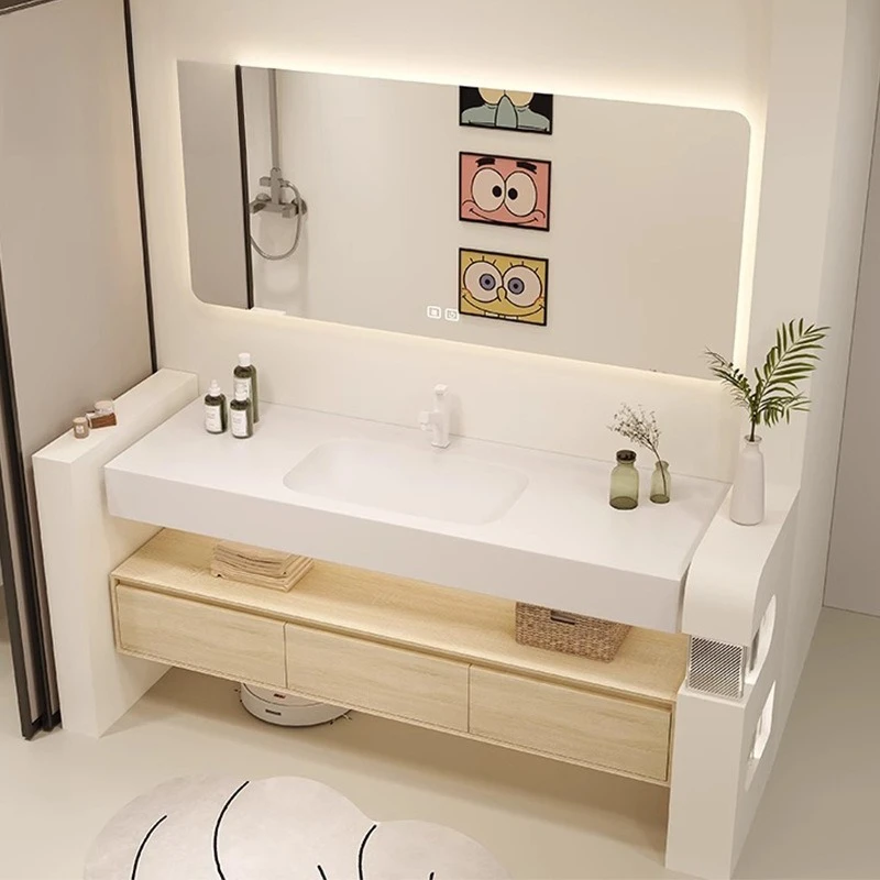 حوض حمام من خشب البلوط المتكامل للرياح اليابانية، حوض غسيل، حوض غسيل، حمام #2