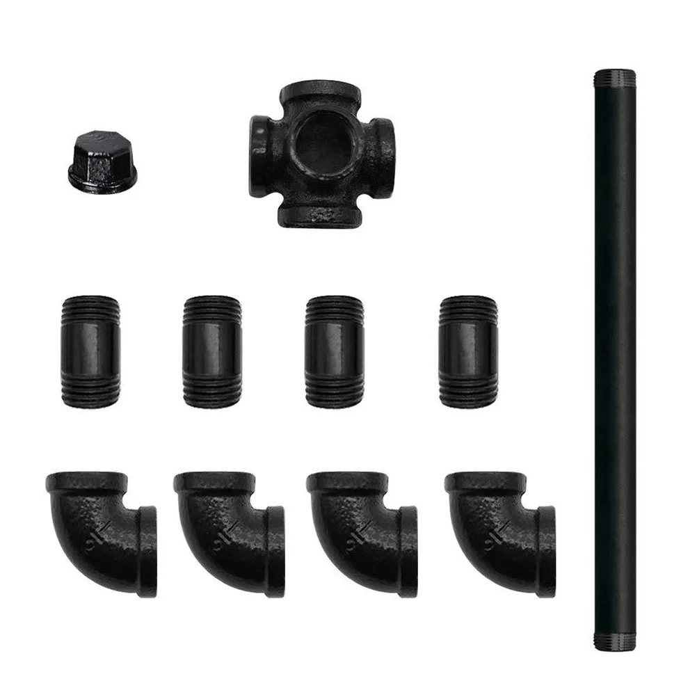 

Vintage Style Water Pipe Roll Paper Holder Vertical Tissue Stand Industrial Iron Tissue Rack Decorative Kitchen Storage