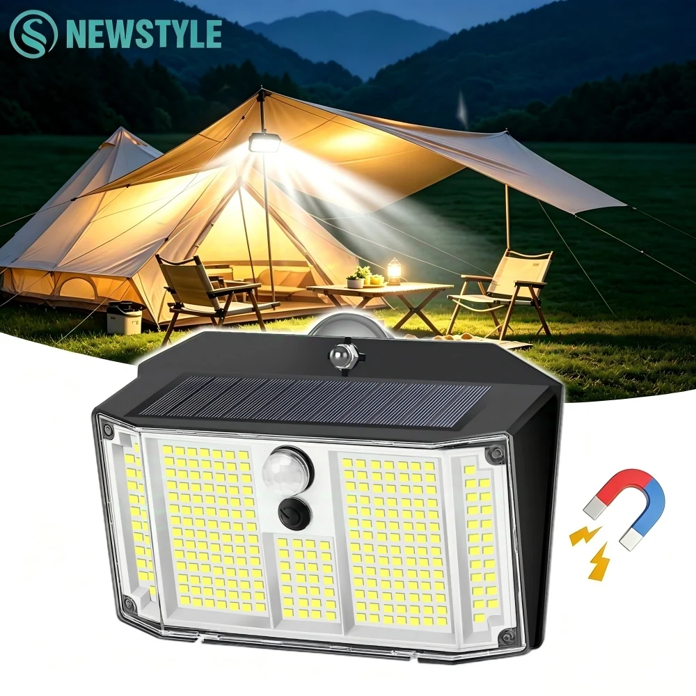 luzes-solares-magneticas-268led-para-exterior-com-sensor-de-movimento-luz-de-seguranca-solar-ip65-a-prova-d'Agua-para-patio-cerca-de-metal-garagem-e-deck
