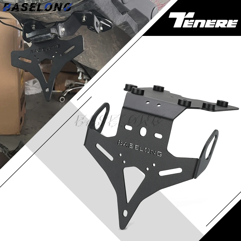 

Rear Tail Tidy Kit License Plate Holder Bracket For Yamaha Tenere 700 T7 Rally 700 World Raid 2019 2020 2021 2022 2023 2024 2025
