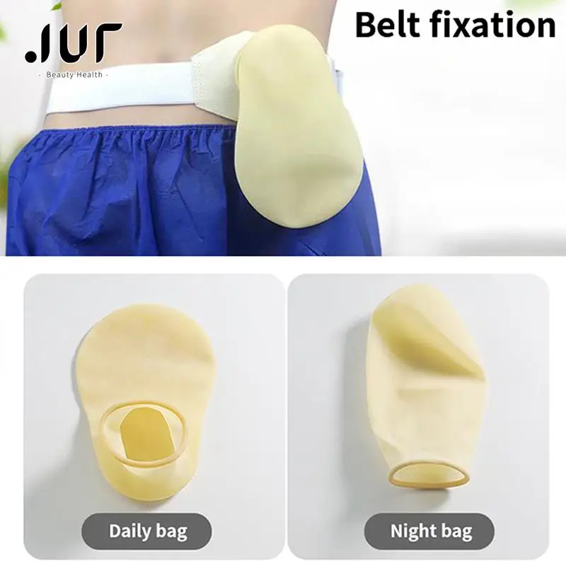 Stoma Ostomy Waterproof Bath Cover Adjustable Ostomy Belt Assit Accessory Stoma Care Supply Pouch With Closure For Ileostomy