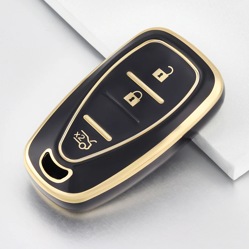 2 3 Button Car Key Cover Case For Chevrolet Onix Equino Orlando Cruze Spark Sonic Camaro Volt Bolt Trax Malibu Blazer Traverse