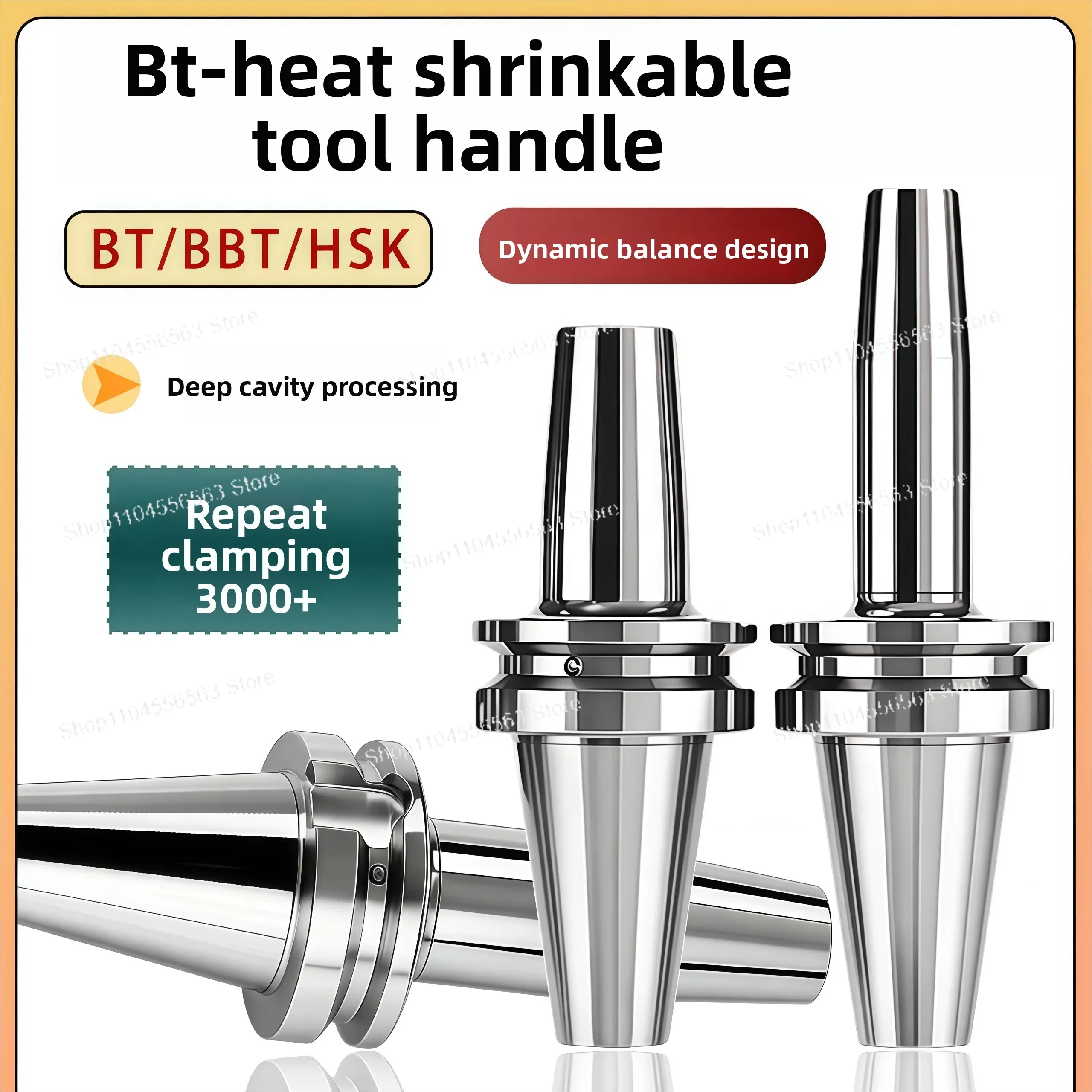 Heat shrinkable tool holder BT40/BT30/BT50SF high precision 0.003 stainless steel