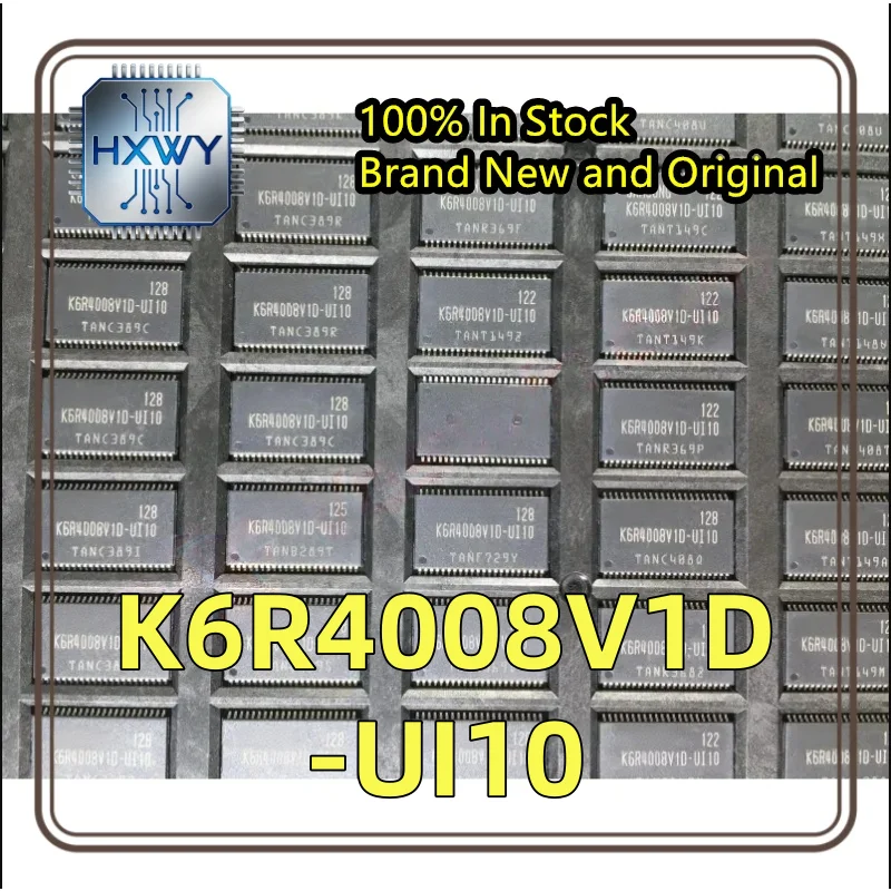 (2/10 Pieces) K6R4008V1D-UI10 4008V1D-UI10 TSOP44 SRAM Memory Factory Wholesale Cheap Electronic Component Fast Shipping