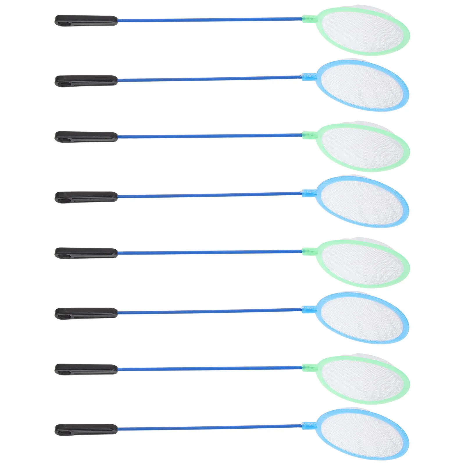 

10pcs Fishing Net Portable Lightweight Aquarium Fish Tank Net For Catch Release Durable Handle Scoop Fish Landing Tool