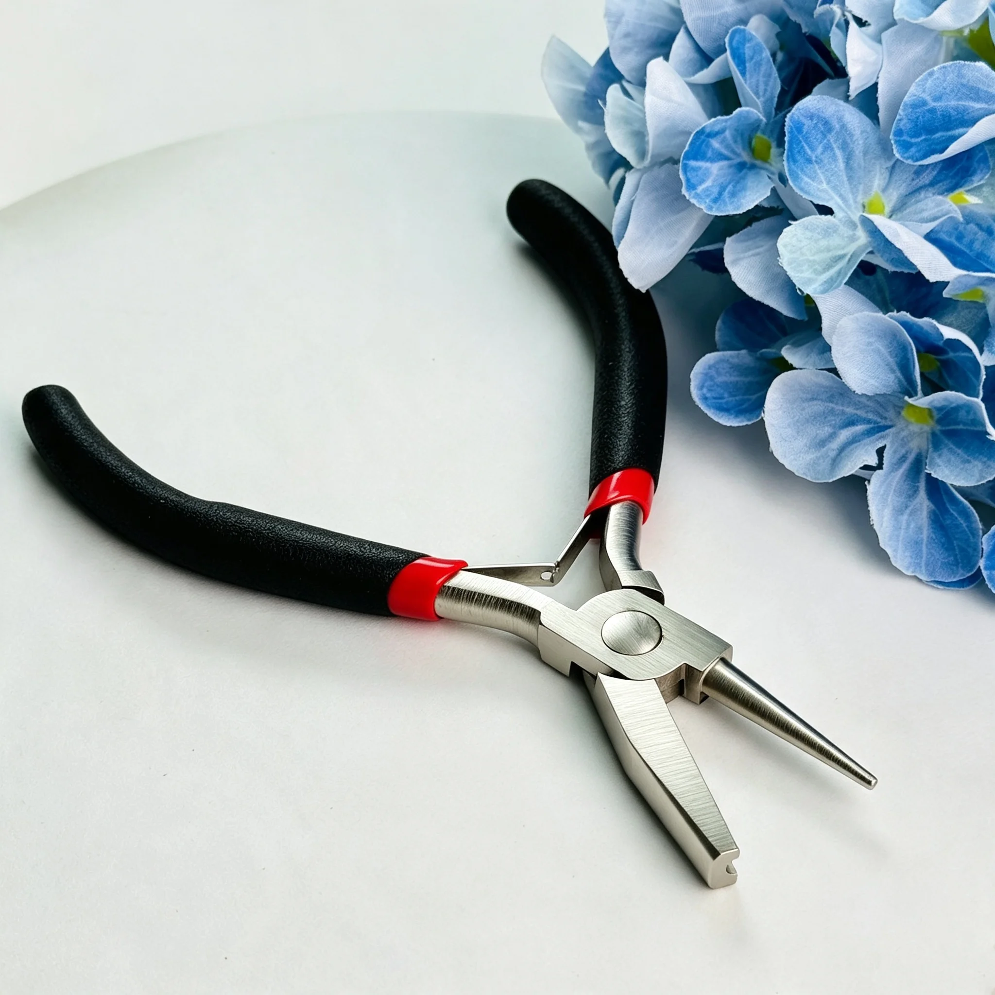 Ferronickel Carbon-Hardened Steel Round Nose End Cutting Jewelry Pliers Tools DIY Equipment Pliers Fit Handcraft Beadwork Repair