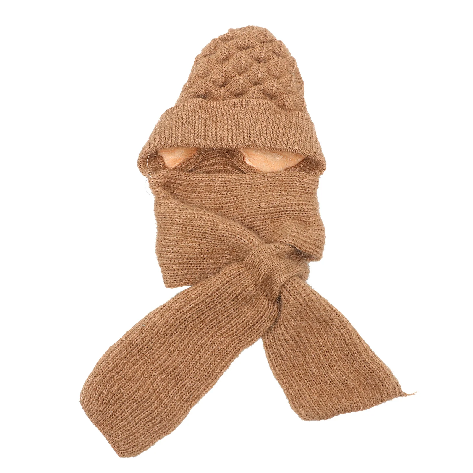 

Hooded Scarf Polyester Material Warm Comfortable Fashion Scarf Hoodie Winter Neck Warmer Women Outdoor Casual Hoodie Scarves
