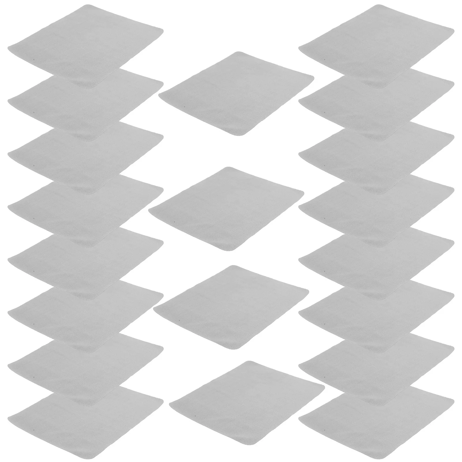 

20Pcs Suede Cleaning Cloth Soft Non-Fading Wipes for Glasses Jewelry Screens Eyeglass Lens Cleaner Cloth Cleaning Cloths