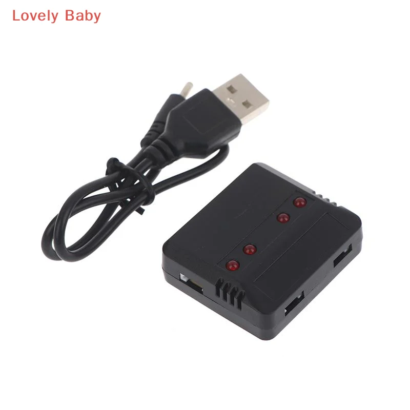 【BS】3.7 فولت يبو 4 في 1 شاحن USB ل E010 H31 X4 Syma X5SW X5C X5HW RC قارب سيارة مروحية لعبة بدون طيار أجزاء الملحقات