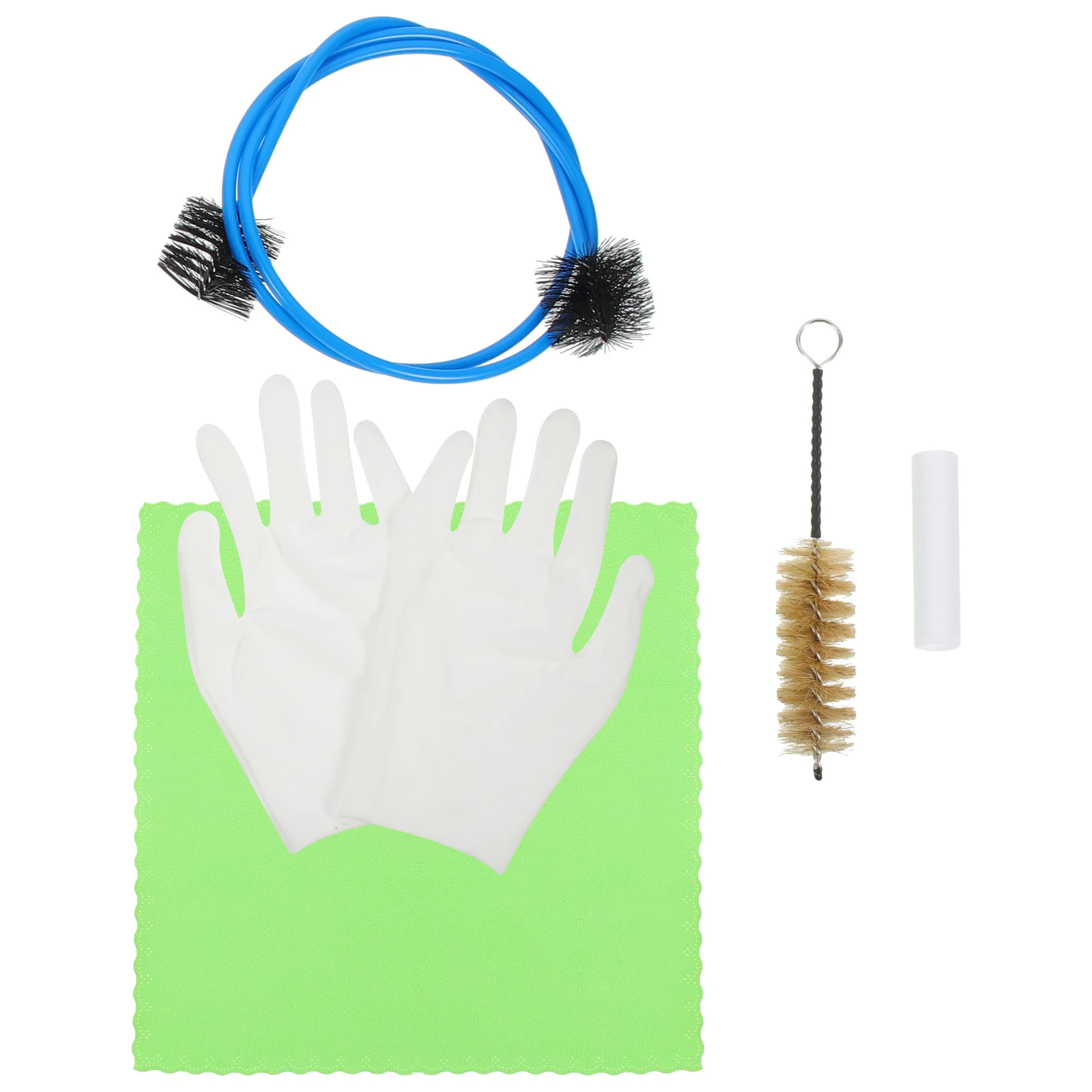 

Cleaning Accessories for Trumpet Cleaning Brush Trumpet Cornet Copper Tube Brush Cloth Safe Non Scratch Instrument Tools Parts