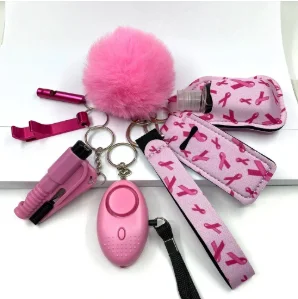 Wholesale Price Outdoor Self Defense Keychain Accessories Self Defense Keychain Women Products view 3