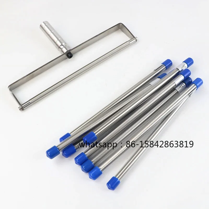 High-Precision Wire Rod Coater OSP Extrusion Scraper Rod Liquid Coating Wet Film Preparer Scraper Coating Rod