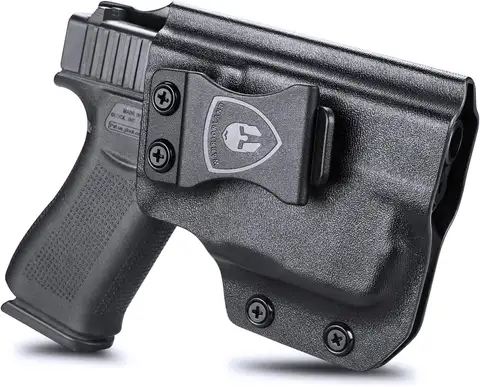 Only Fit For Glock 43/43X (Not Mos)+TLR-6 Laser Light Pistol,IWB Kydex Only Holsters,Tactical TLR6,Right/Left Hand Gun Holders