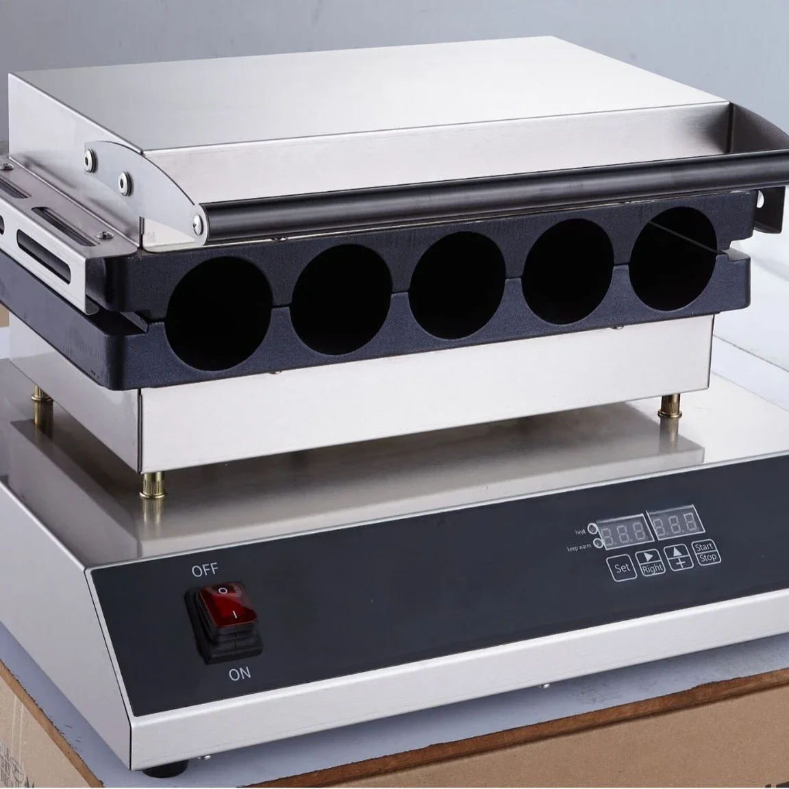 Electric Five-grid Chicken Burrito Machine Multifunctional Pancake Household