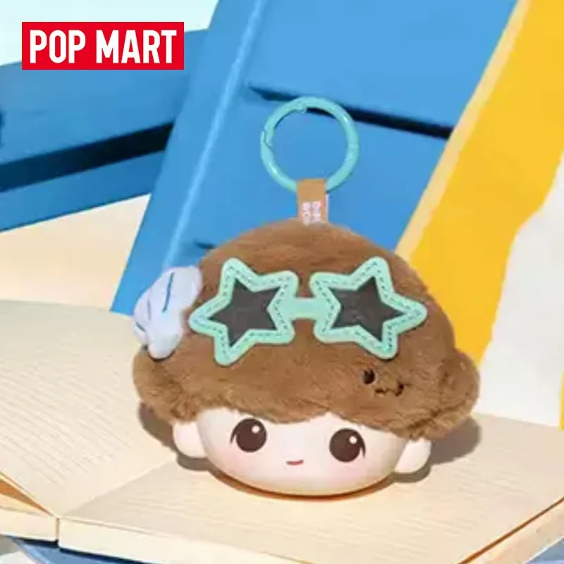 POPMART POP BEAN ISLAND VACATION Series Earphone Case Genuine Blind Box Doll Mystery Box Toys Surprise Box Anime Figure Gift