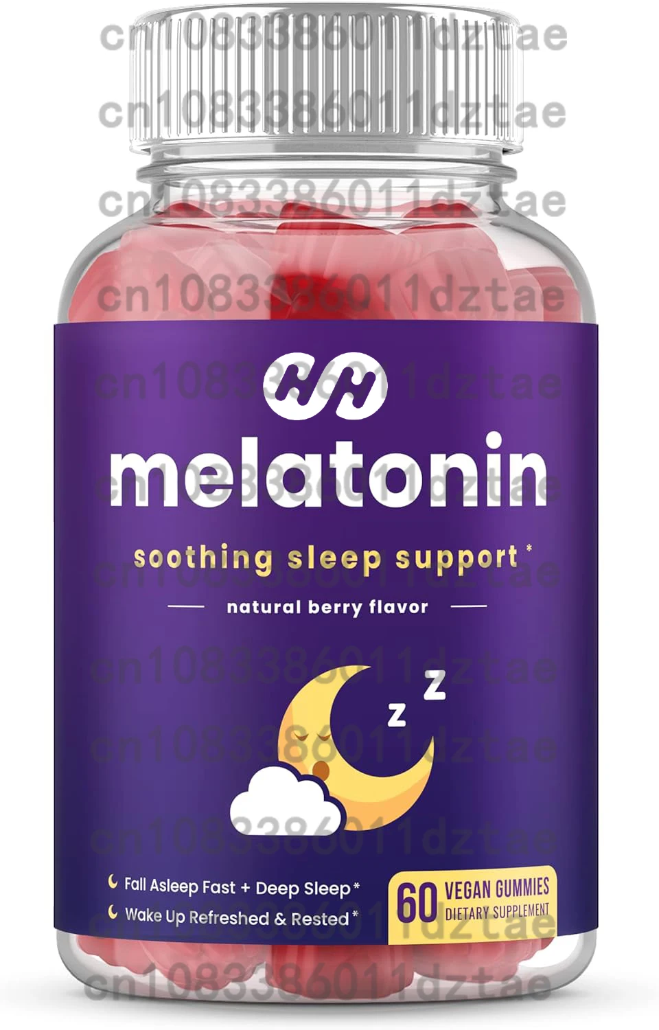 

Мелатонин в жевательных конфетах - средство для улучшения сна, повышения качества сна и поддержания глубокого сна, 60 жевательных конфет