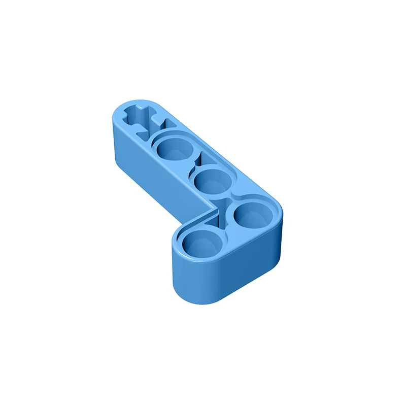 Gobricks GDS-671 Technical, Liftarm, Modified Bent Thick L-Shape 2 x 4   compatible with 32140  pieces of children's toys