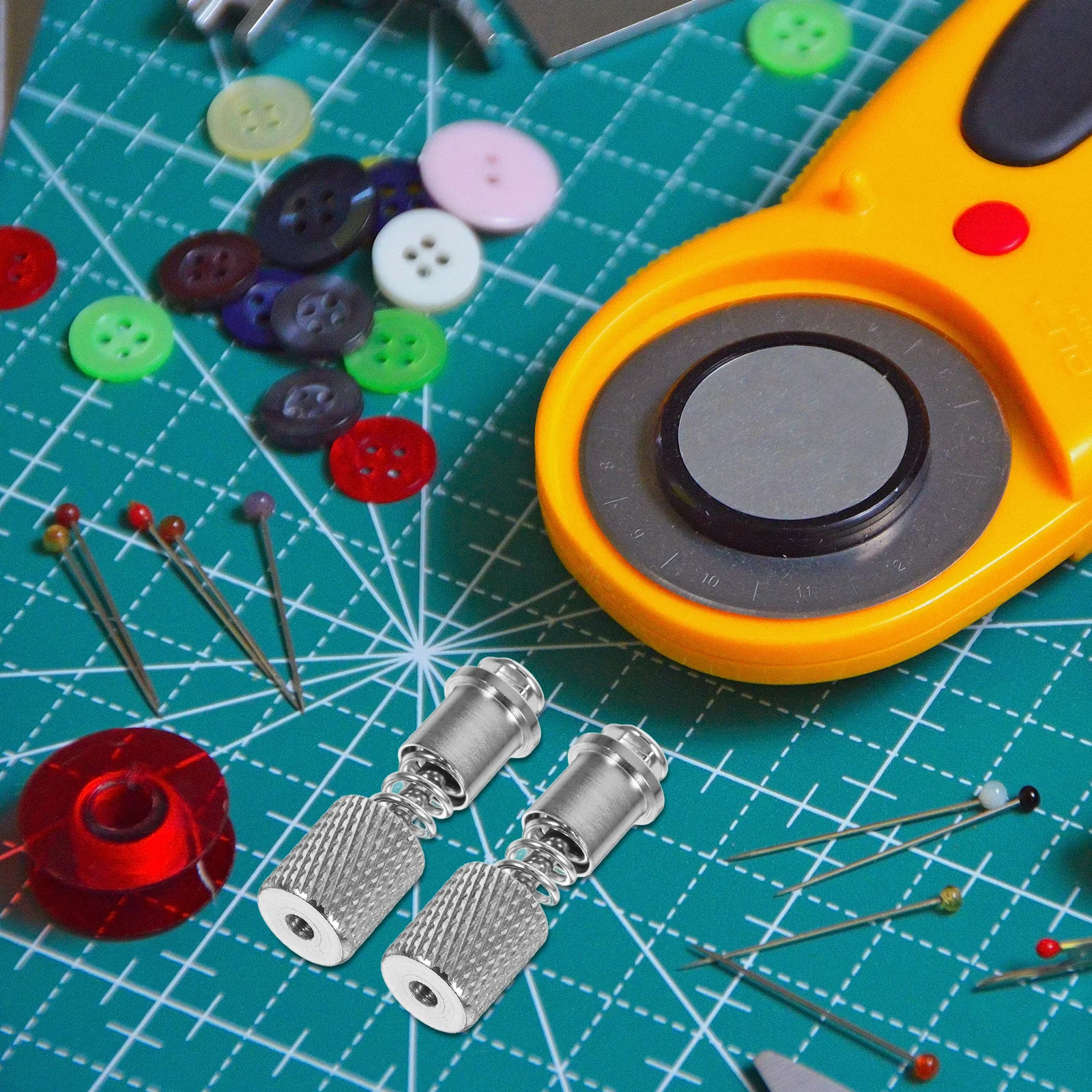 

8pcs Universal Presser Foot Change Clamp Stainless Steel Replacement For Sewing Machine Heavy Duty Spring Foot