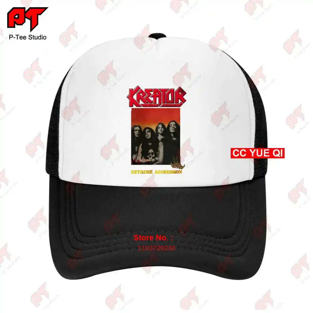 Kreator Extreme Aggression Album Cover Metal Band Baseball Caps Truck Cap PF03