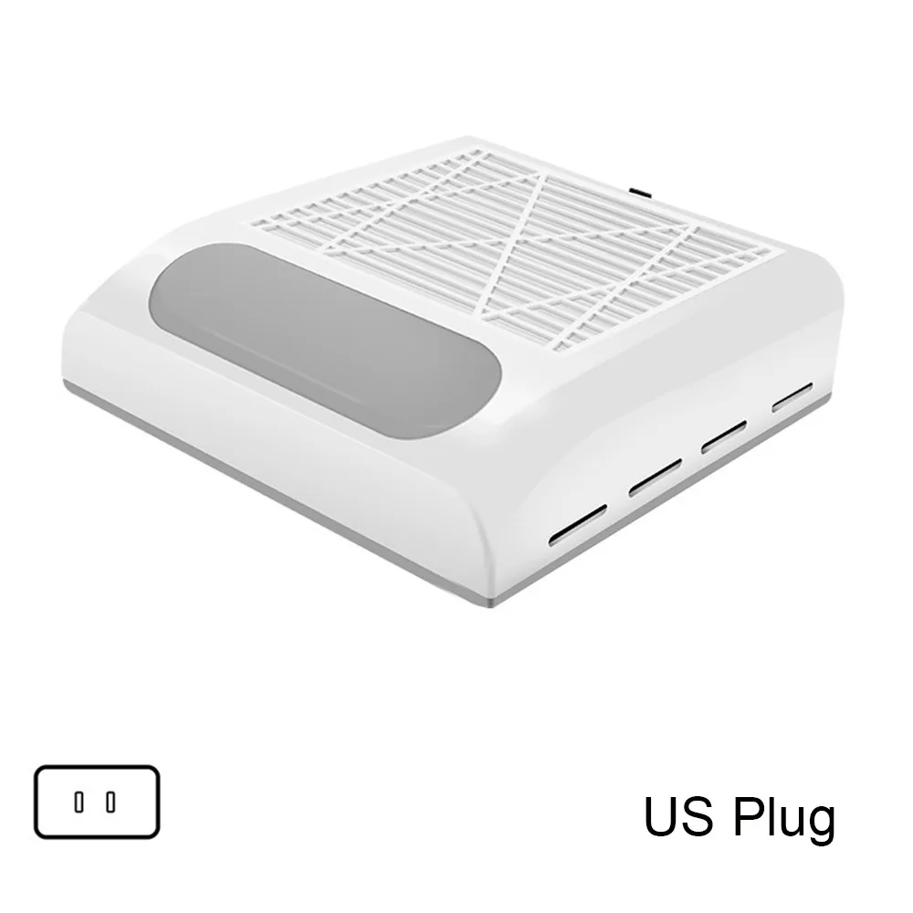 

Portable 80W Nail Vacuum Cleaner Manicure Tool Dust Collecto Nail Dust Collector US Plug Manicure Machine for Home Use