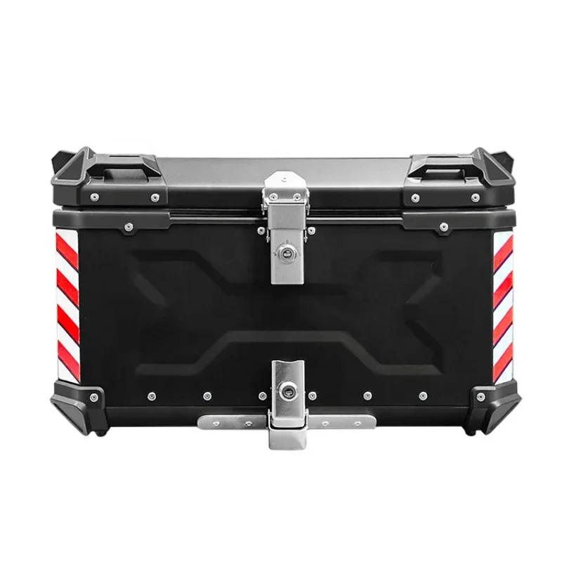 

85-литровый черный универсальный мотоциклетный кофр X-Design, металлический