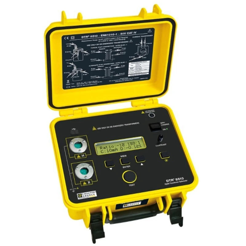 Франция, тестер передачи поворота трансформатора CA DTR8510