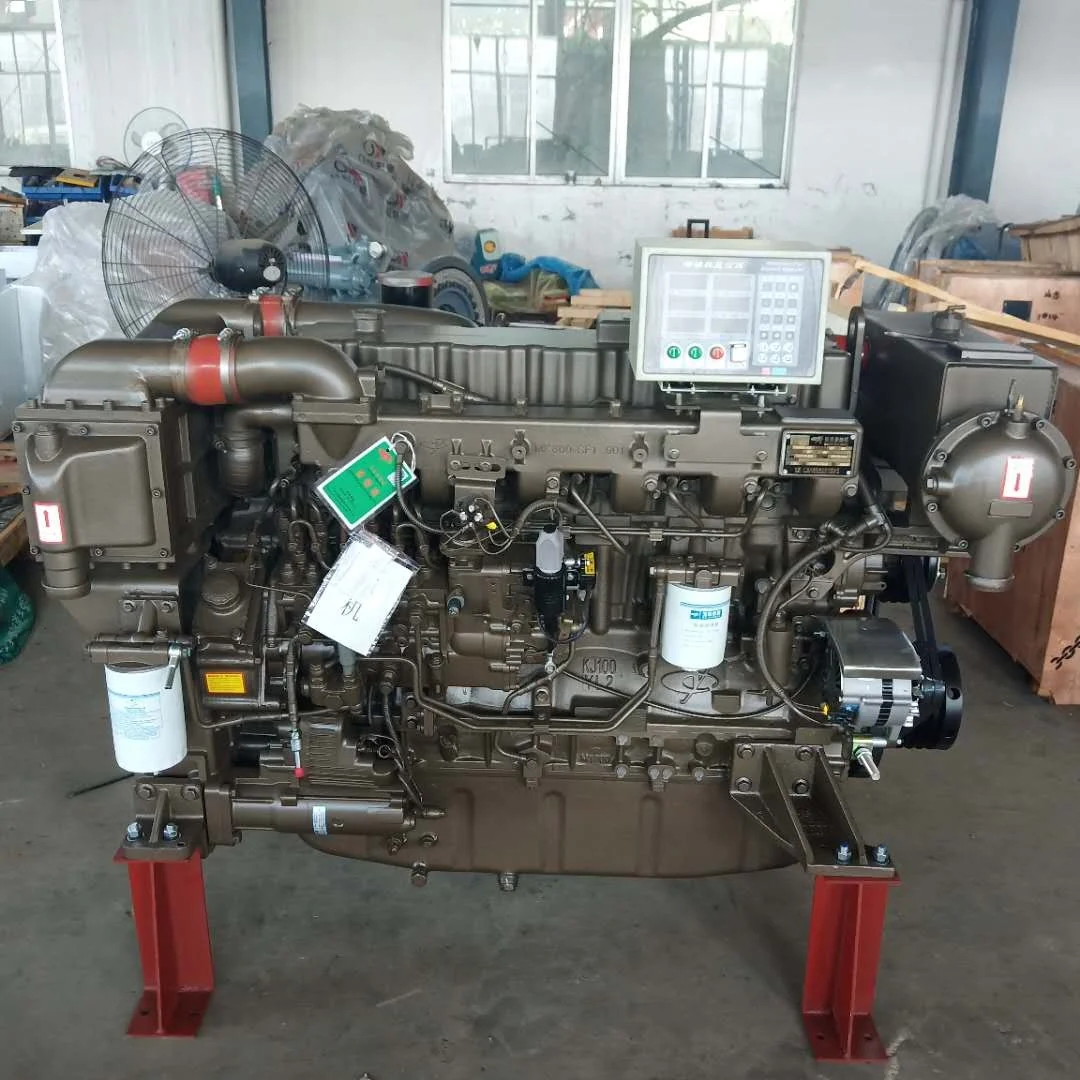 Cheap Price Yuchai YC6L300L-C20 300Hp 2200Rpm Yuchai Inboard Boat Engine