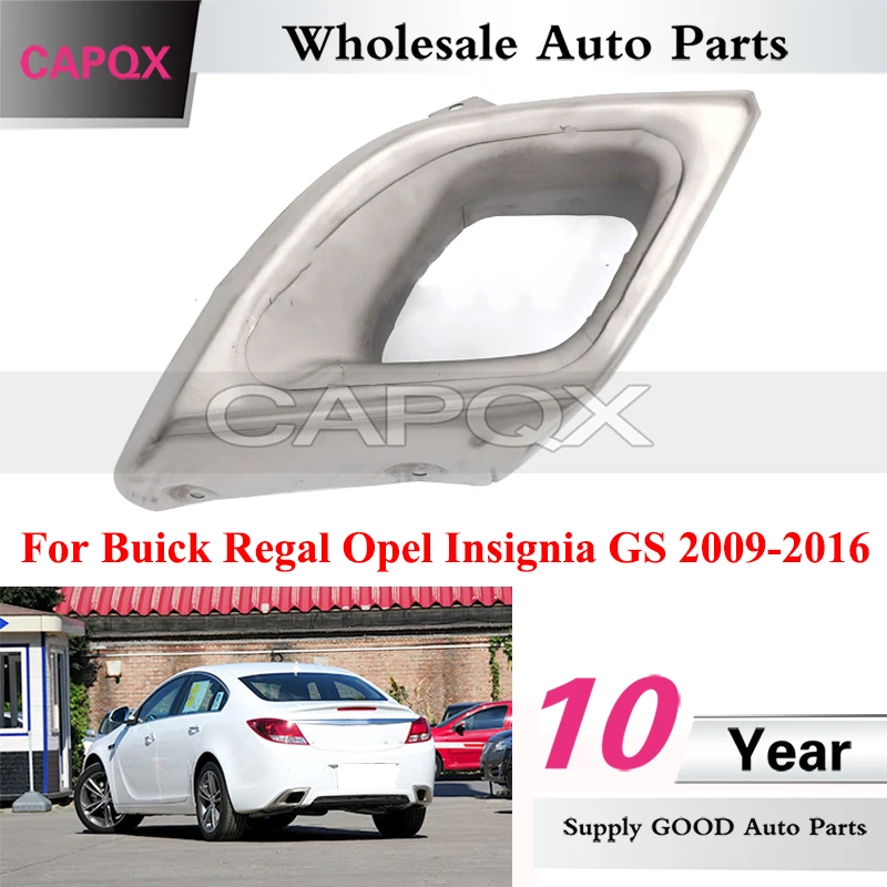 

CAPQX Car Exhaust Pipe Tail Throat Muffler For Buick Regal Opel Insignia GS 2009-2016 Rear Bumper Frame Decorative Cover