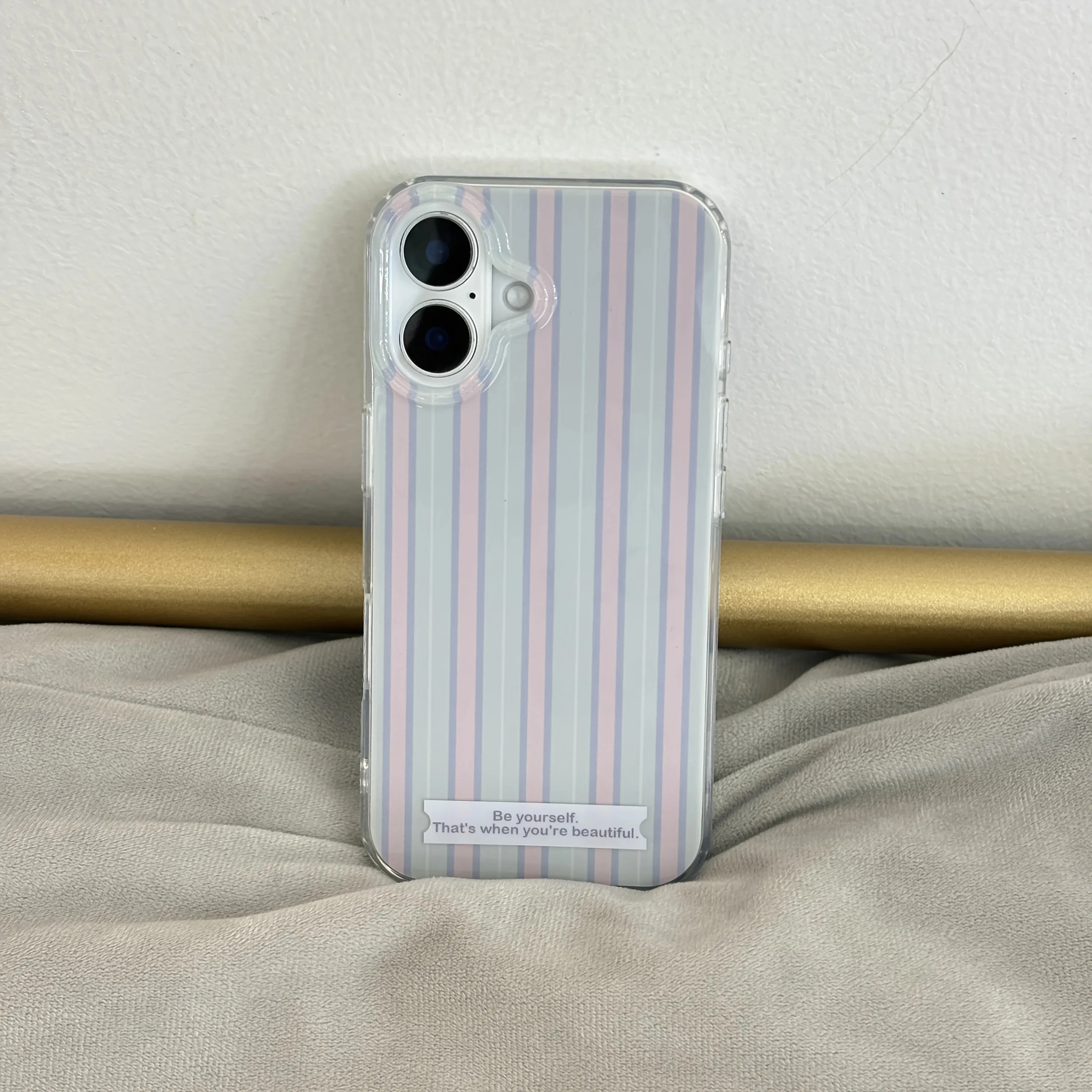 Casing Ponsel Garis Biru Pink  - Realme C67 ulasan dan harga
