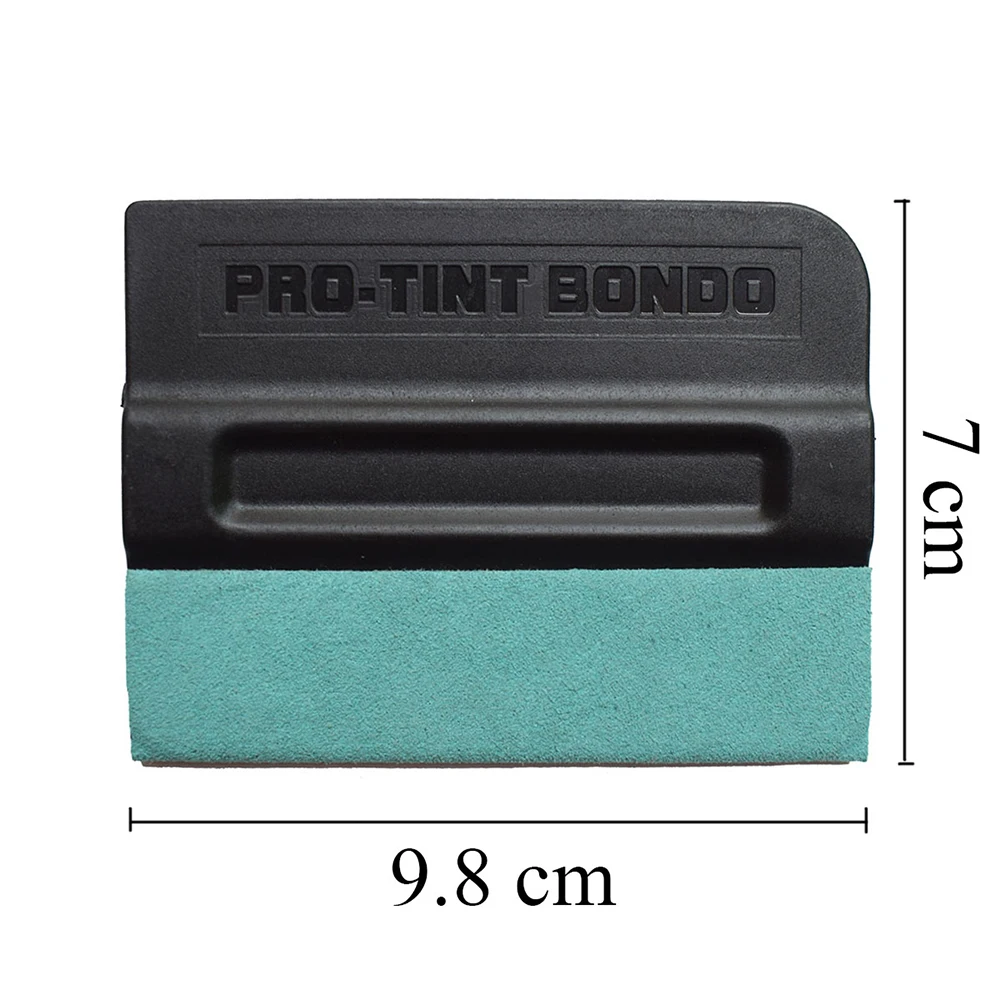 10Pcs Magnetic Vinyl Wrapping Squeegee 4Inch Suede Felt Edge Tint Spatula Car Window Film Scraper Decal Applicator for Stickers