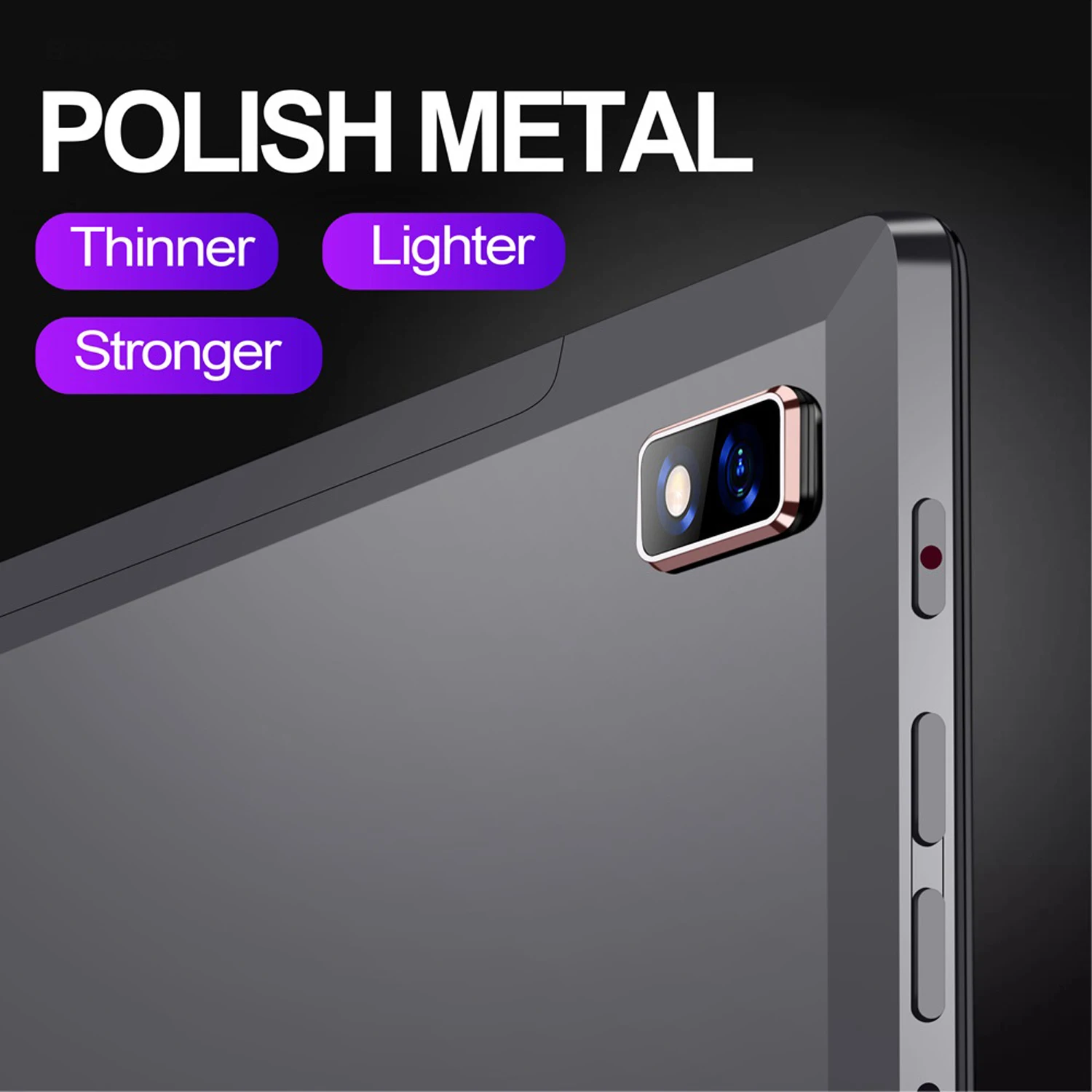 Nueva almohadilla delgada de Metal tabletas Android de 10,1 pulgadas Octa Core 8GB RAM 256GB ROM Dual SIM AI Speed-up Tablet Pc Google Play 6000mAh