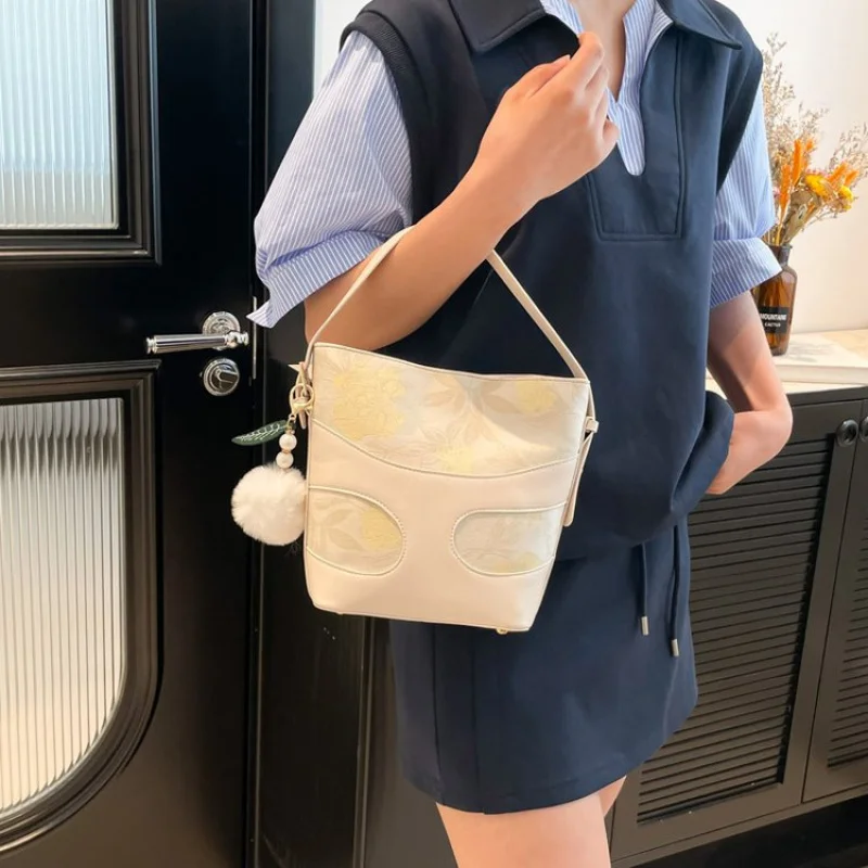 

Гладкая-элегантная новинка 2025 года, женская роскошная брендовая кожаная сумка на плечо, известный дизайнер, элегантная, популярная, повседневная, модная ​