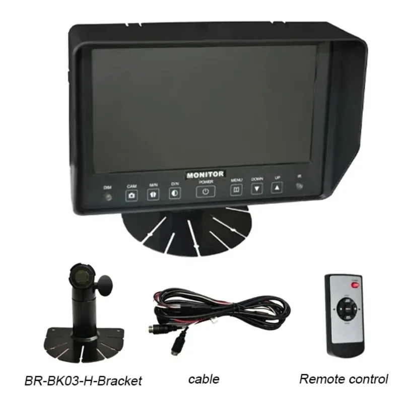 Black Box Four Way Monitoring 360 Tachograph Cars Monitoring System Rear View Monitor Car Reversing Aid