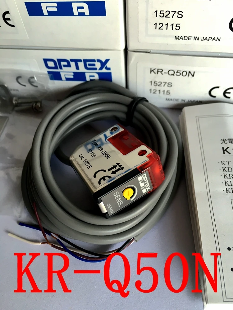Spot brand new original Japanese OPTEX photoelectric switch KR-Q50N KR-Q50P KR-Q50NW KR-Q150NW KR-Q300NW KR-Q50PW  NEW