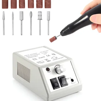 Electric nail file 20000 RPM sanding machine with handle Sander, electric nail polisher manicure tools remove