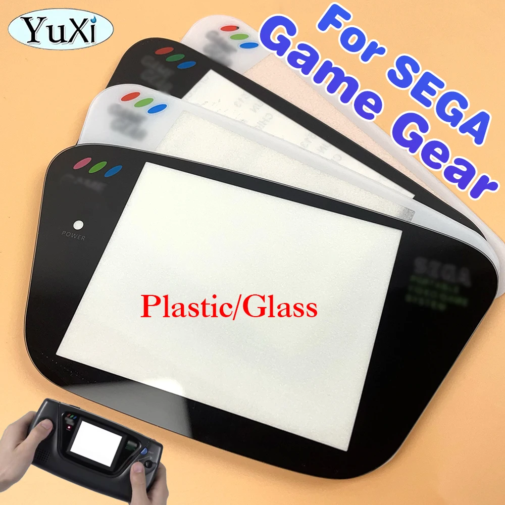 

1Pc LCD Screen Lens For SEGA Game Gear Plastic Glass Screen Protector Cover Panel For SEGA GG Game Console Replacement Part