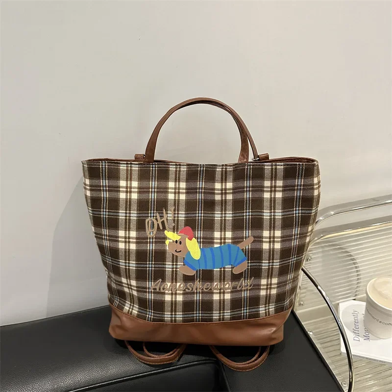 Borsa sotto le ascelle Borsa da pendolare da donna Borsa tote per cuccioli di cartone animato