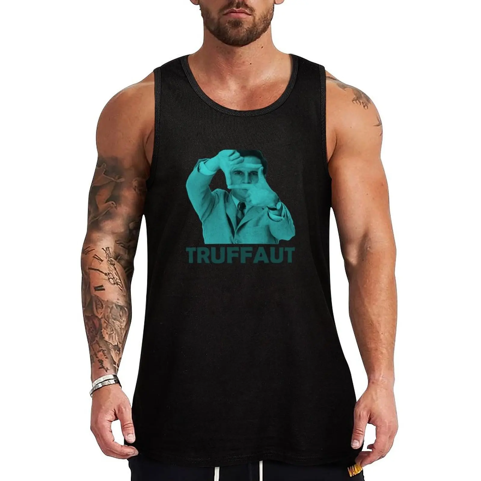 Francois Truffaut Tank Top Camiseta deportiva sin mangas que absorbe la humedad y de secado rápido